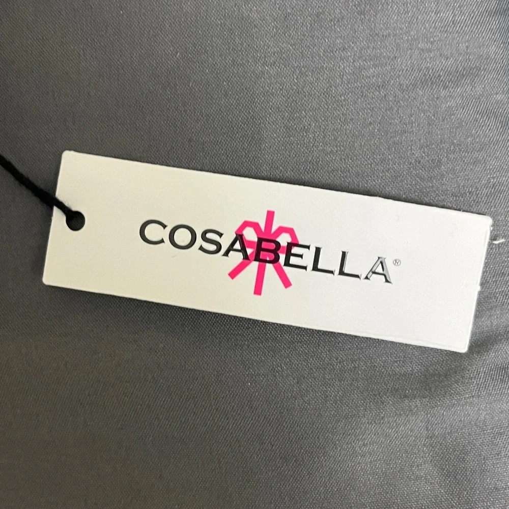 Cosabella Black Sheer Long Sleeve Top - Picture 2 of 3